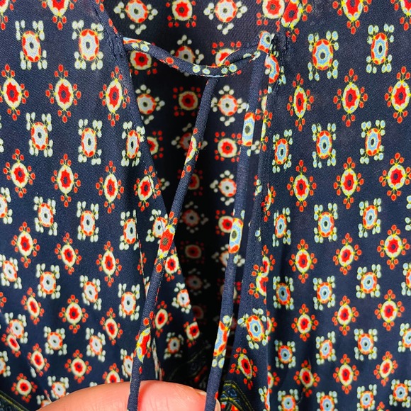 Derek Lam 10 Crosby Crossover SILK Blouse size 6 - Picture 5 of 12